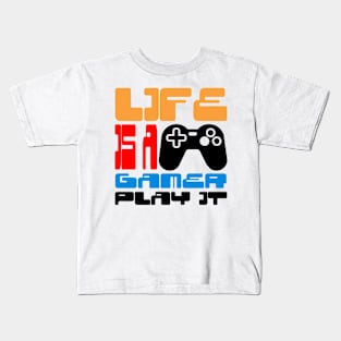 PLAY IT, GAMER Kids T-Shirt